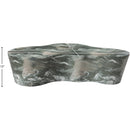  Meridian Monza Green Marble Finish Concrete Indoor / Outdoor Coffee Table IMAGE 7