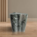  Meridian Monza Green Marble Finish Concrete Indoor / Outdoor End / Side Table IMAGE 3