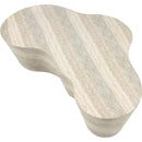  Meridian Monza Natural Travertine Finish Concrete Indoor / Outdoor Coffee Table IMAGE 6