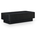  Meridian Oakmont Black Oak Veneer Coffee Table IMAGE 1