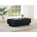  Meridian Oakmont Black Oak Veneer Coffee Table IMAGE 2