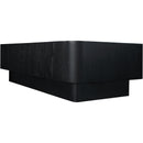  Meridian Oakmont Black Oak Veneer Coffee Table IMAGE 4