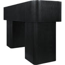  Meridian Oakmont Black Oak Veneer Console Table IMAGE 4