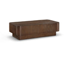  Meridian Oakmont Brown Oak Veneer Coffee Table IMAGE 1
