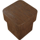  Meridian Oakmont Brown Oak Veneer End / Side Table IMAGE 5