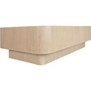  Meridian Oakmont Natural Oak Veneer Coffee Table IMAGE 4