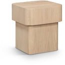  Meridian Oakmont Natural Oak Veneer End / Side Table IMAGE 1