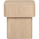  Meridian Oakmont Natural Oak Veneer End / Side Table IMAGE 3