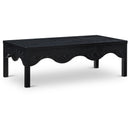  Meridian Fiora Black Oak Veneer Coffee Table IMAGE 1