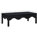  Meridian Fiora Black Oak Veneer Coffee Table IMAGE 6