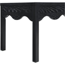  Meridian Fiora Black Oak Veneer End / Side Table IMAGE 4