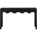  Meridian Fiora Black Oak Veneer Console Table IMAGE 3