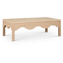  Meridian Fiora Natural Oak Veneer Coffee Table IMAGE 1