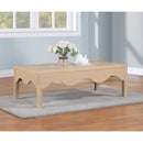  Meridian Fiora Natural Oak Veneer Coffee Table IMAGE 2