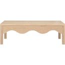  Meridian Fiora Natural Oak Veneer Coffee Table IMAGE 3