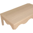  Meridian Fiora Natural Oak Veneer Coffee Table IMAGE 5