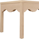  Meridian Fiora Natural Oak Veneer End / Side Table IMAGE 4