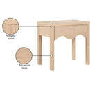  Color_Natural -- Fiora Natural Oak Veneer Nightstand IMAGE 10