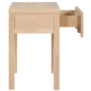  Color_Natural -- Fiora Natural Oak Veneer Nightstand IMAGE 5