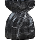 Meridian Caserta Black Marble Finish Concrete Indoor / Outdoor End Table IMAGE 4