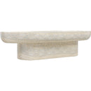  Meridian Tivoli Natural Travertine Finish Concrete Indoor / Outdoor Coffee Table IMAGE 4