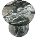  Meridian Avellino Green Marble Finish Concrete Indoor / Outdoor End Table IMAGE 5