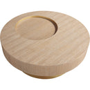  Meridian Makai Natural Oak Veneer Top And Metal Base Coffee Table IMAGE 3