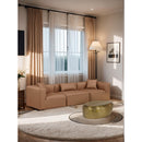  Meridian Capsule Gold Aluminum Coffee Table IMAGE 2
