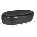  Meridian Capsule Black Aluminum Coffee Table IMAGE 6
