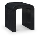  Meridian Toulon Black Oak Veneer End / Side Table IMAGE 1