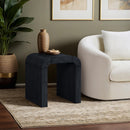  Meridian Toulon Black Oak Veneer End / Side Table IMAGE 2