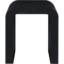  Meridian Toulon Black Oak Veneer End / Side Table IMAGE 3