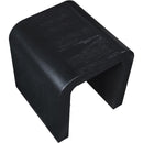  Meridian Toulon Black Oak Veneer End / Side Table IMAGE 5