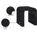  Meridian Toulon Black Oak Veneer End / Side Table IMAGE 7