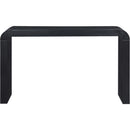  Meridian Toulon Black Oak Veneer Console Table IMAGE 3