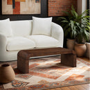  Meridian Toulon Brown Oak Veneer Coffee Table IMAGE 2