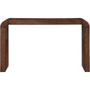  Meridian Toulon Brown Oak Veneer Console Table IMAGE 3