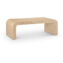  Meridian Toulon Natural Oak Veneer Coffee Table IMAGE 1