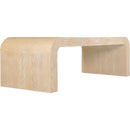  Meridian Toulon Natural Oak Veneer Coffee Table IMAGE 4