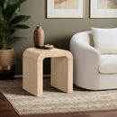  Meridian Toulon Natural Oak Veneer End / Side Table IMAGE 2