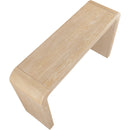  Meridian Toulon Natural Oak Veneer Console Table IMAGE 5