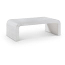  Meridian Toulon White Oak Veneer Coffee Table IMAGE 1