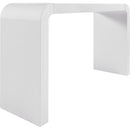  Meridian Toulon White Oak Veneer Console Table IMAGE 4