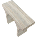  Meridian Pomezia Natural Travertine Finish Console Table IMAGE 6