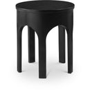  Meridian Westfield Black Solid Wood And Oak Veneer End / Side Table IMAGE 1