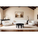  Meridian Westfield Black Solid Wood And Oak Veneer End / Side Table IMAGE 8