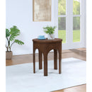  Meridian Westfield Brown Solid Wood And Oak Veneer End / Side Table IMAGE 2
