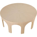  Meridian Westfield Natural Solid Wood And Oak Veneer Coffee Table IMAGE 5