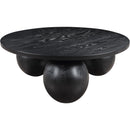  Meridian Fitch Black Oak Veneer Coffee Table IMAGE 4