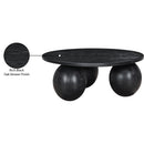  Meridian Fitch Black Oak Veneer Coffee Table IMAGE 7